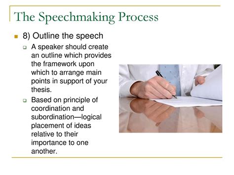 Speech Communication The Speechmaking Process PDF