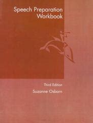 Speech Preparation Workbook 3rd Edition Epub