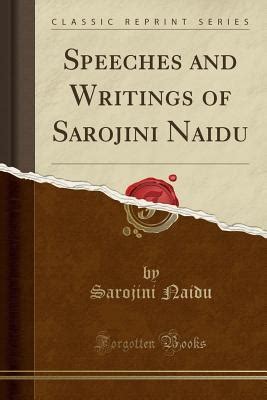 Speeches and Writings of Sarojini Naidu PDF