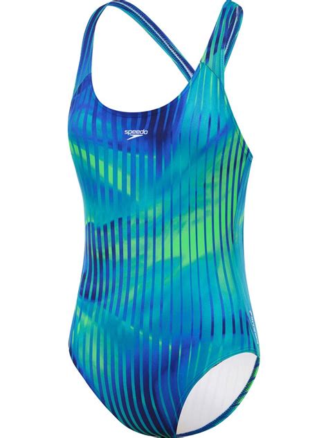 Speedo Axcelback Blue Hot Lava Catalog Phto