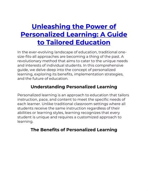 Spell Assignment: Unleashing the Power of Personalized Learning