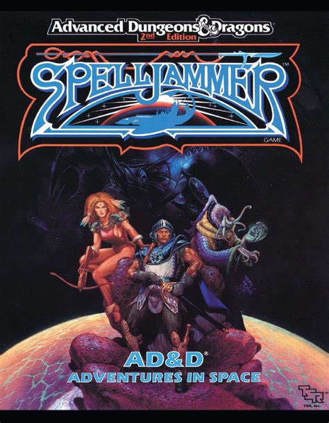 Spelljammer Adventures in Space ADandD 2nd Ed Fantasy Roleplaying 2bks4mapscardscounters Reader