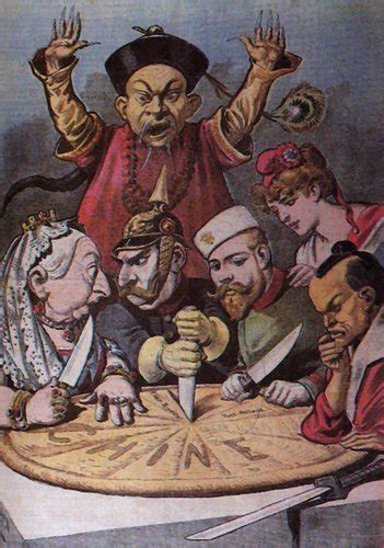 Spheres of Influence Imperialism in China: A Political Cartoon's Perspective