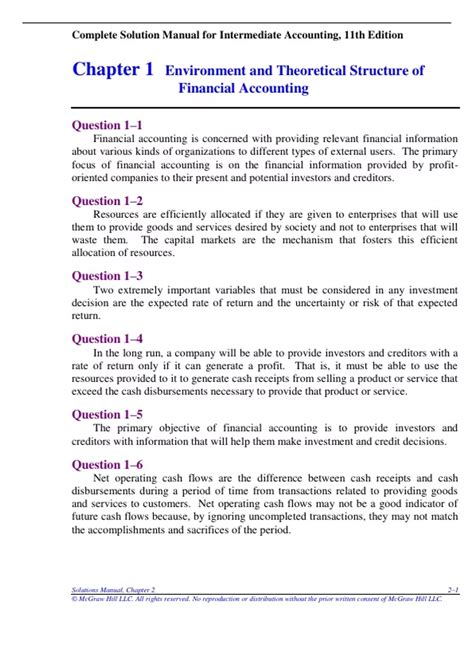 Spiceland Intermediate Accounting Chapter 14 Solutions Doc