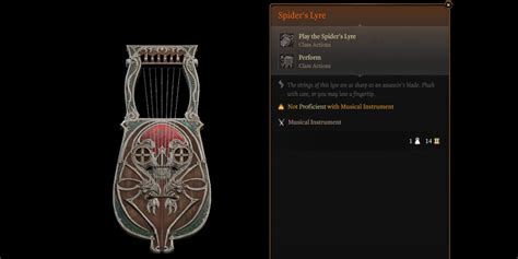 Spider's Lyre: Unveil the Enchanting Mysteries in Baldur's Gate 3