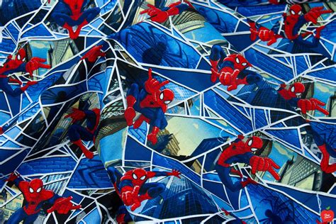 Spider-Man's fabric