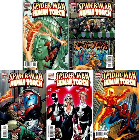 Spider-Man Human Torch Issues 5 Book Series Kindle Editon