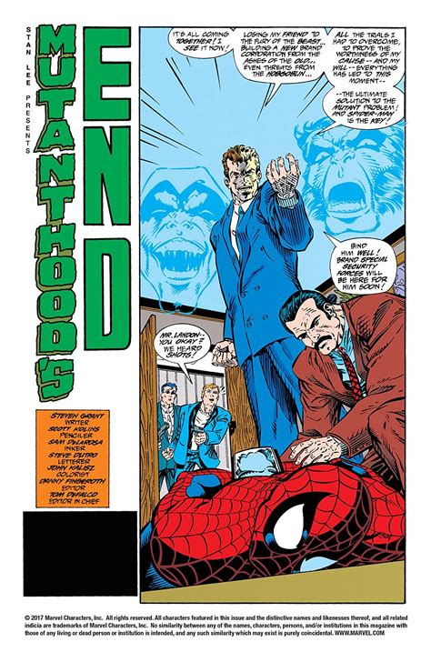 Spider-Man The Mutant Agenda 3 Reader