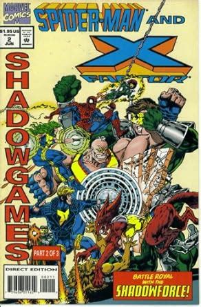 Spider-Man and X-Factor Shadowgames 2 Shadowclash Marvel Comics Kindle Editon