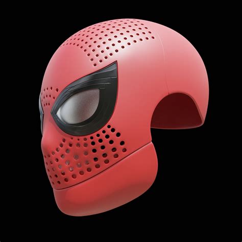 Spider-Man face shell