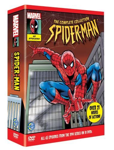 Spider-man 1990s Complete Animated Series DVD region 2 200 Spiderman comic books silver age through present bonuses Epub