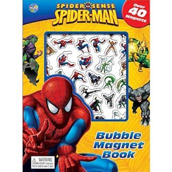 Spiderman Bubble Magnet Reader