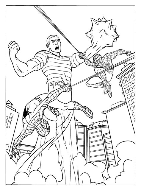 Spiderman Coloring Printables