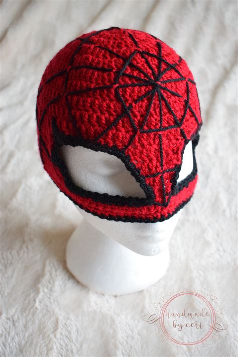 Spiderman Mask Crochet