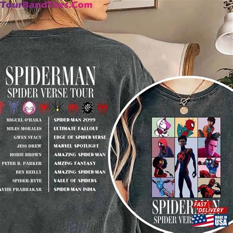 Spiderverse Concert Shirt: A Must-Have for Fans of the Animated Phenomenon