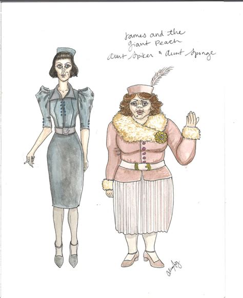 Spiker and Sponge: The Terrifying Aunts from James and the Giant Peach