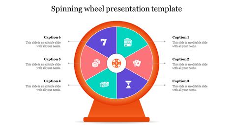 Spinning Wheel Template For Google Slides