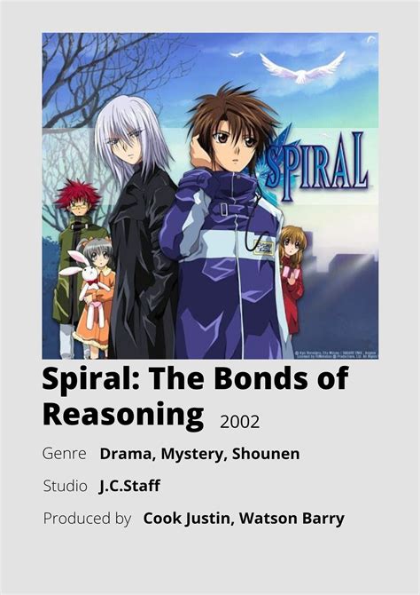 Spiral the Bonds of Reasoning: Anime That Unravels the Intricacies of Deductive Thinking