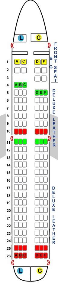 Spirit Airlines Flight Seating Chart