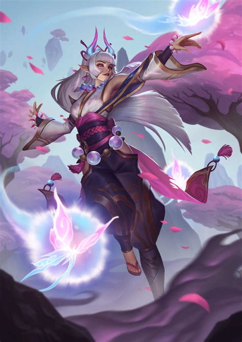 Spirit Blossom Syndra: A Celestial Force