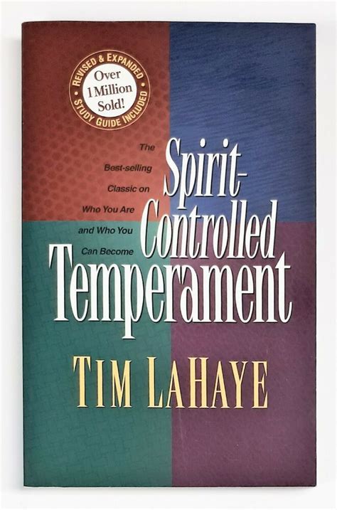 Spirit controlled temperament Ebook Kindle Editon