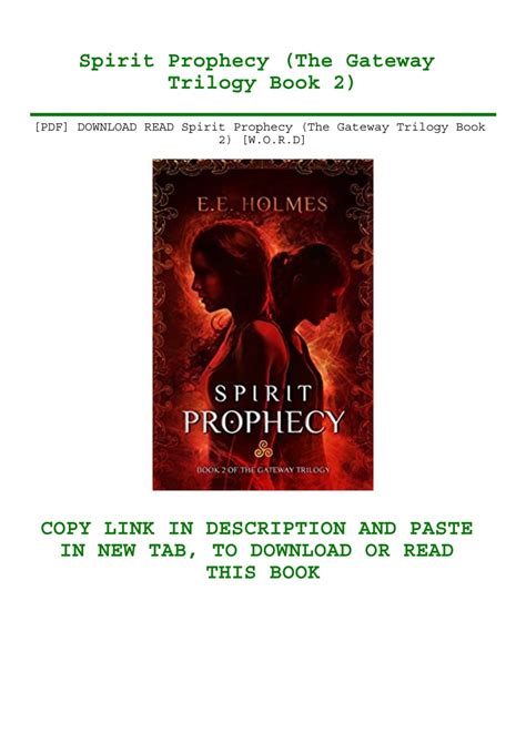 Spirit of prophecy Doc