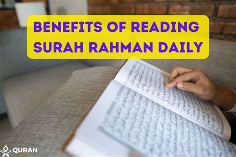 Spiritual Benefits of Reciting Surah Rahman