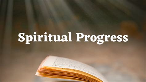 Spiritual Progress Doc