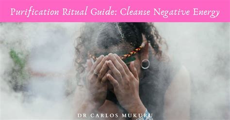 Spiritual Purification and Energetic Cleansing