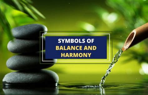 Spiritual balance and harmony: