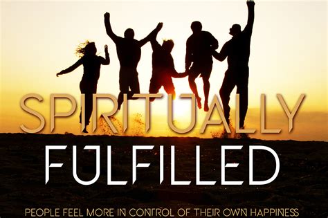 Spiritual fulfillment: