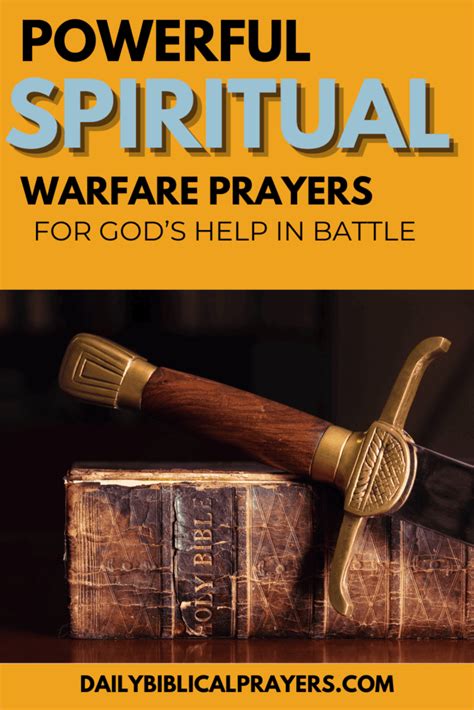 Spiritual warfare prayers for divine power from God to Destroy the Works of Darkness PDF