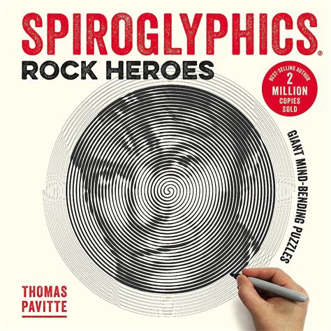 Spiroglyphics Rock Heroes Colour and reveal your musical heroes in these 20 mind-bending puzzles