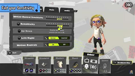 Splatoon 1 Right Stick Sensitivity Settings: The Ultimate Guide