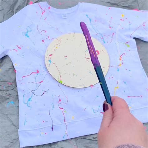 Splatter Paint Shirts: A Canvas for Creativity