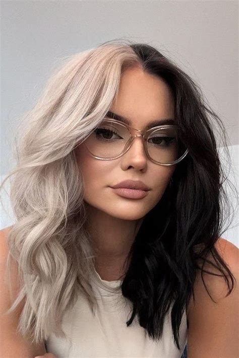 Split Colored Hair: 2023's Hottest Hair Trend