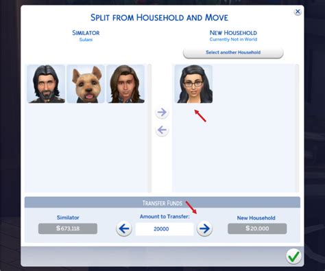 Split from Household and Move: A Journey with Obstacles