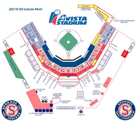Spokane Indians Seating Chart