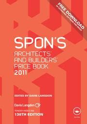 Spon.s.Architects.and.Builders.Price.Book.2011 Doc