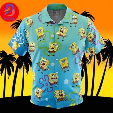 SpongeBob Button-Up Shirt Extravaganza: Dive into the Undersea Adventure