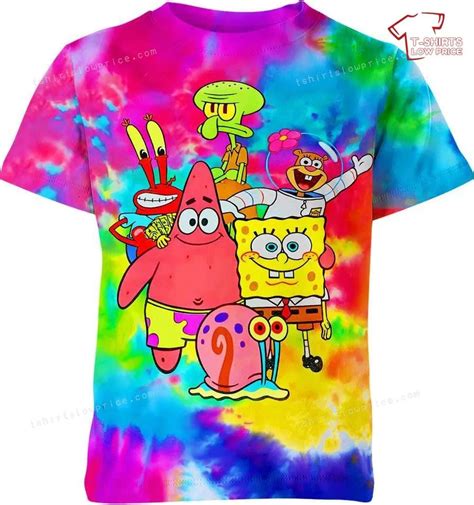 SpongeBob SquarePants Shirts: A Symbol of Fun, Nostalgia, and Style