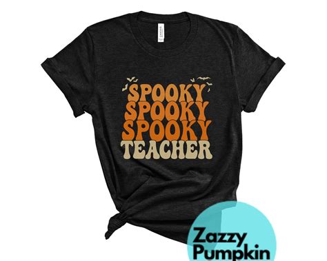 Spooky Style for Educators: Teacher Halloween Shirts That Rule