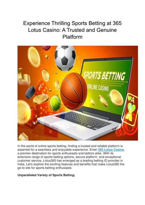 Sports Betting: A Thrilling Experience