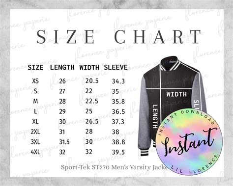 Sports Coat Size Chart