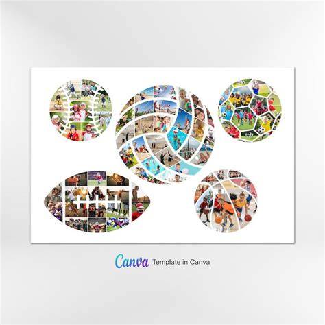 Sports Photo Collage Template