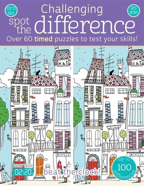 Spot the Differences 100 Challenging Photo Puzzles PDF