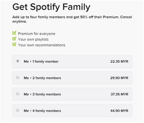 Spotify Family Plan Price: Get Up to 6 Accounts for Just $15.99/Month