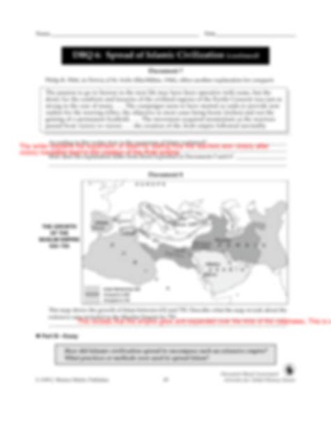 Spread Of Islam Dbq Answers Reader