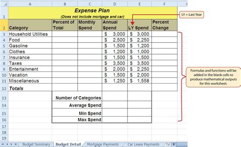 Spreadsheet Exercises and Applications for Business Math Doc