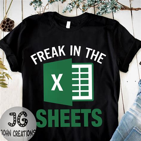 Spreadsheet T-Shirts: The Perfect Blend of Style and Functionality